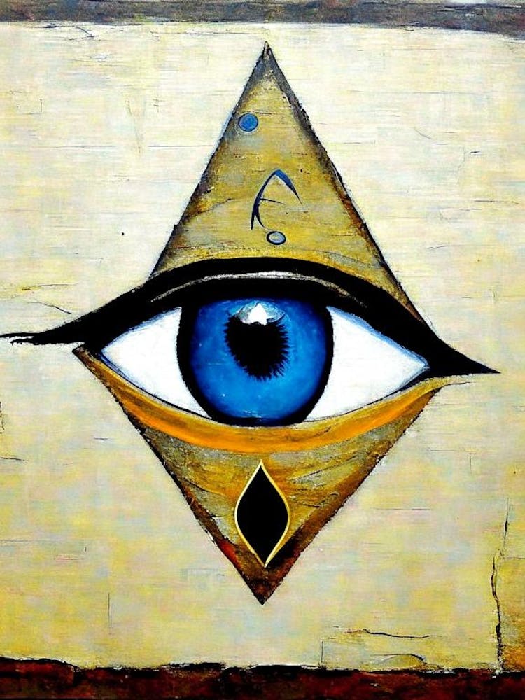 Auge des Horus, Symbol, Drittes Auge Rothko Neutral