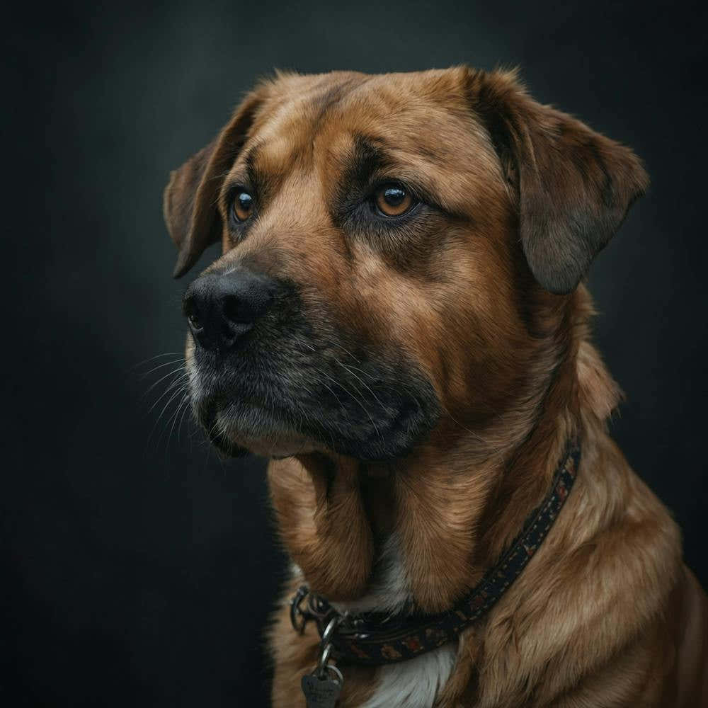 Portrait Of A Dog