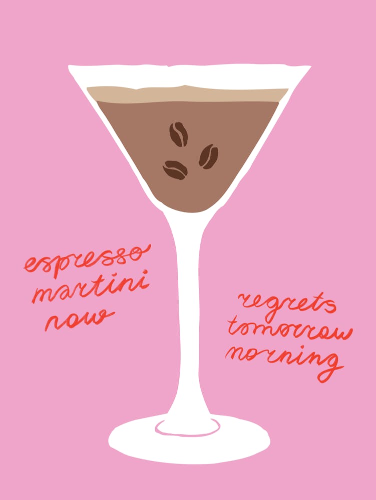 Espresso Martini Now, Regrets Tomorrow Morning, Palette de Couleurs Mousse Mocha 1