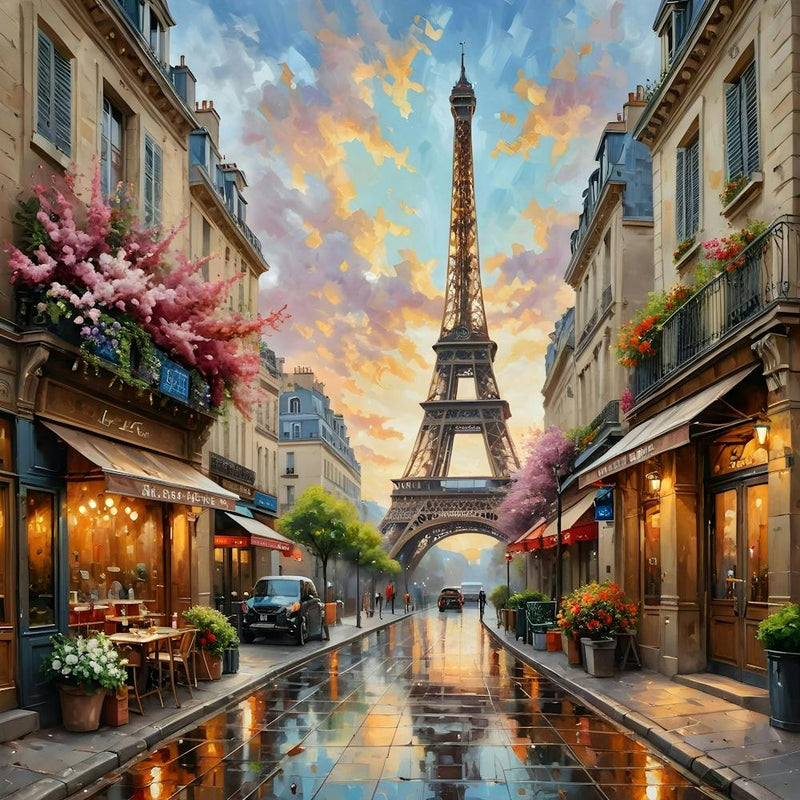 Paris At Dusk 1