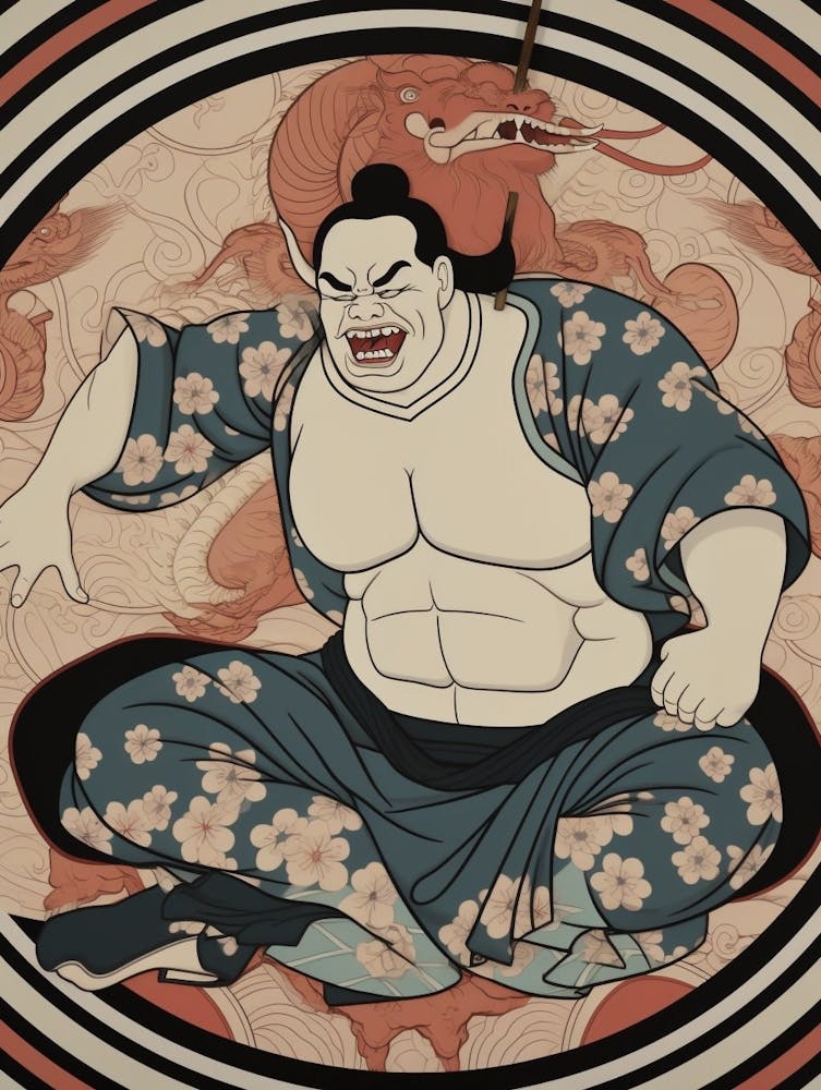 Sumo Wrestlers Japanese 5