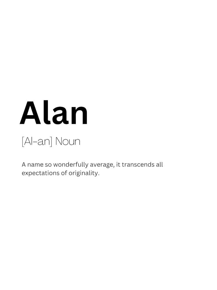 Alan Definition Meaning