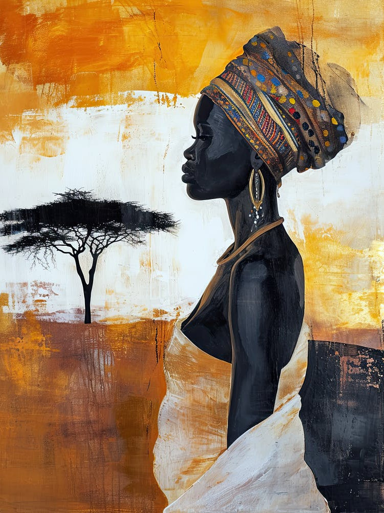 Echoes Of Africa; A Boho Art Narrative