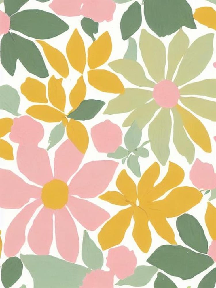 Bourvardia Pastel Floral 5 Flower