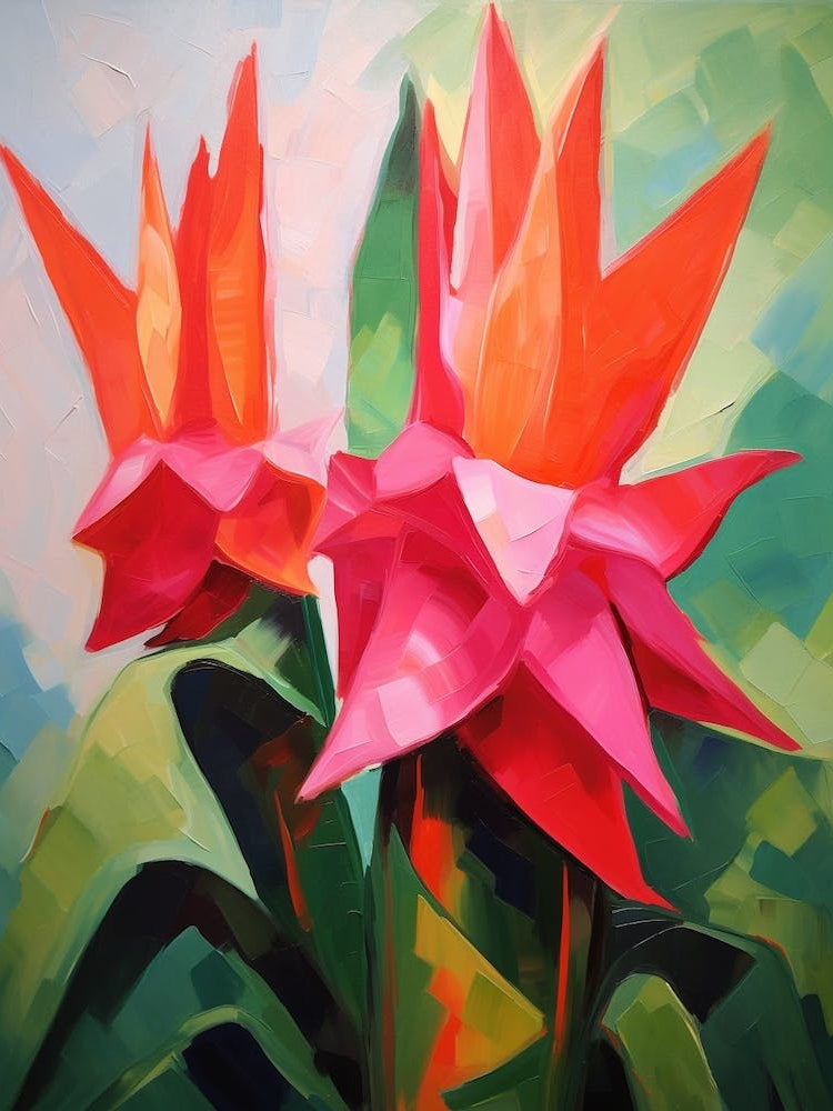 Cactus Painting Easter Cactus 3