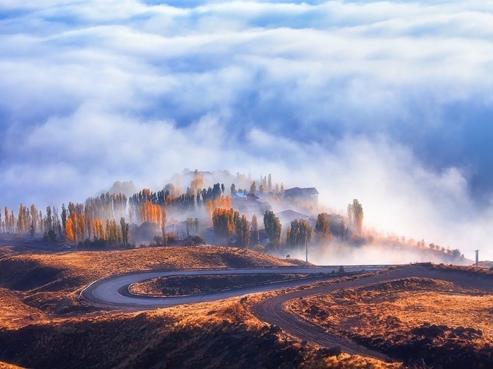 Road in the mountain