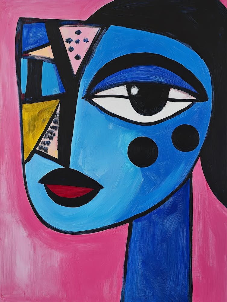 Blue Face 8