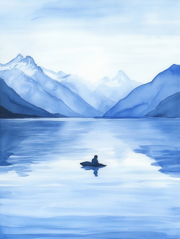 Boat On The Lake 1