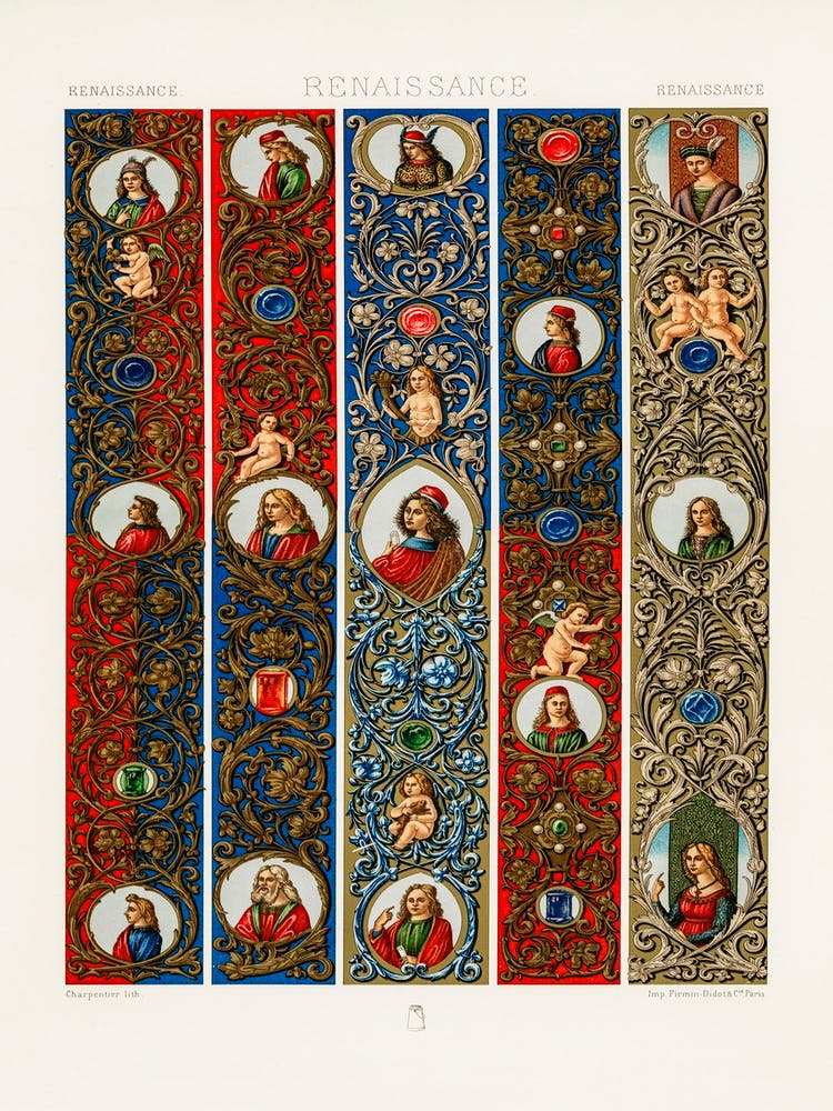 Renaissance Pattern, Albert Racine 12