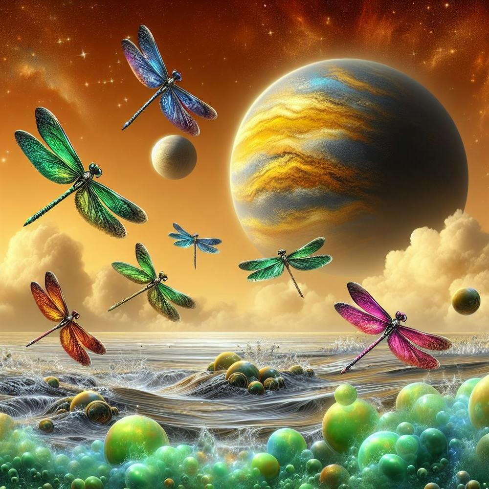 Dragon flies