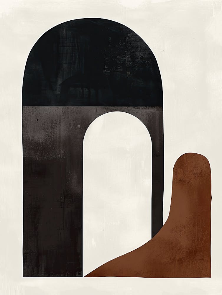 Abstract Strata Bauhaus Minimalist