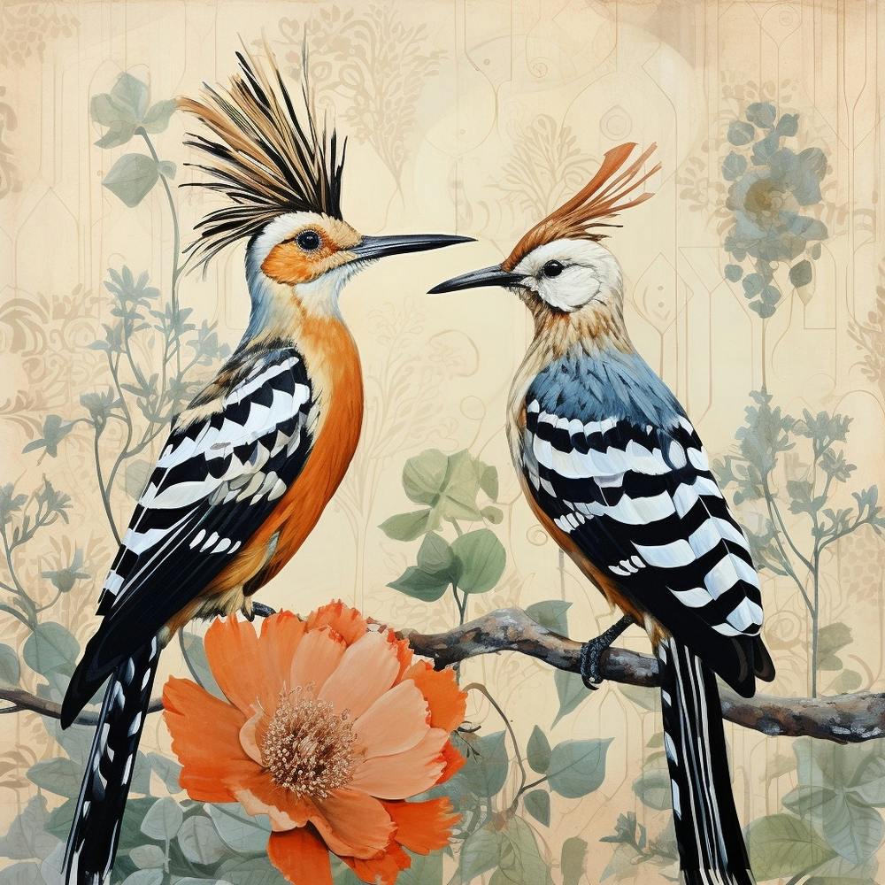 Bird In Nature Hoopoe 4
