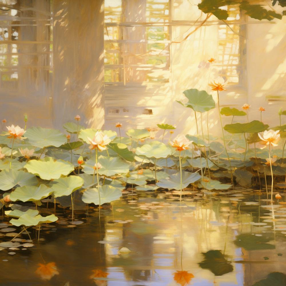 Summer Lotus Pond