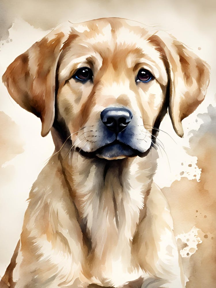 Labrador Retriever Watercolor