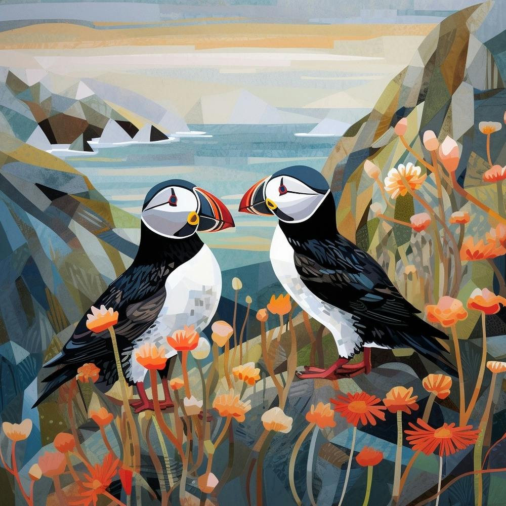 Bird In Nature Puffin 3