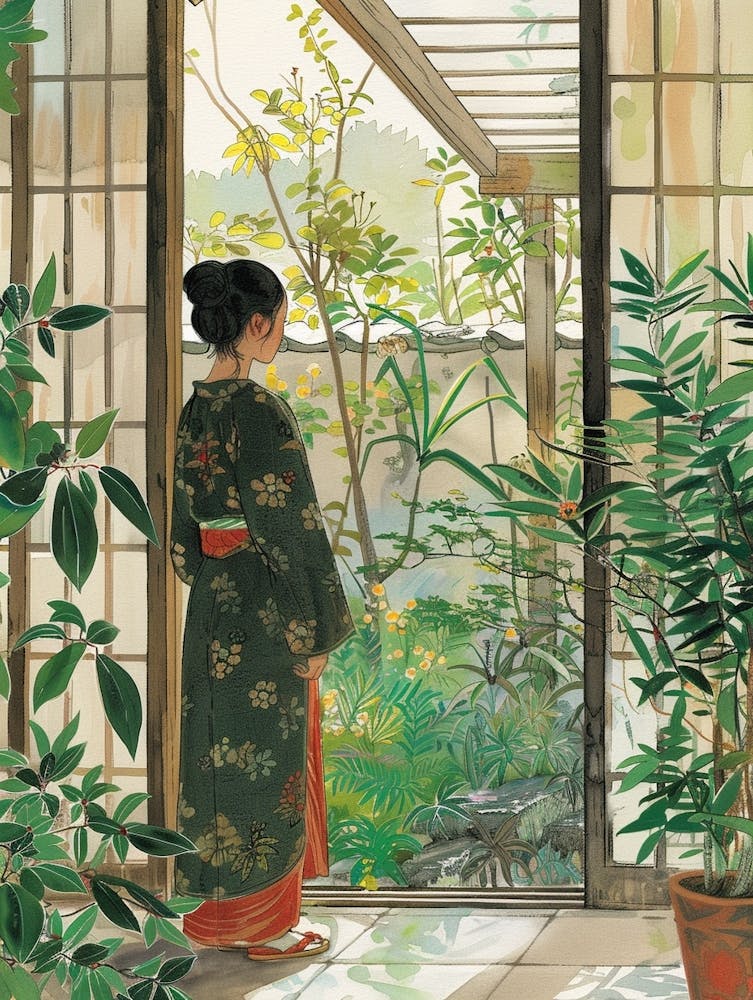 In The Garden Katsura Imperial Villa Japan 2