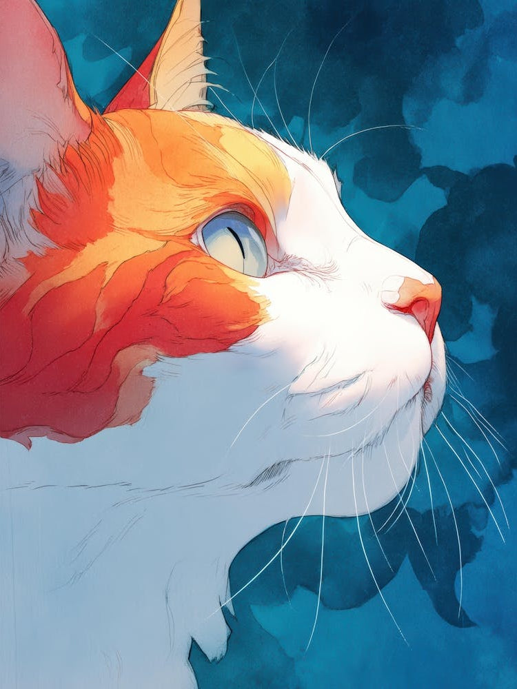 Cat With Blue Eyes 9