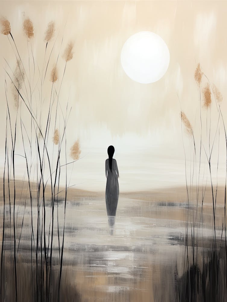 Bohemian Spirit Echoes, Boho Art Style