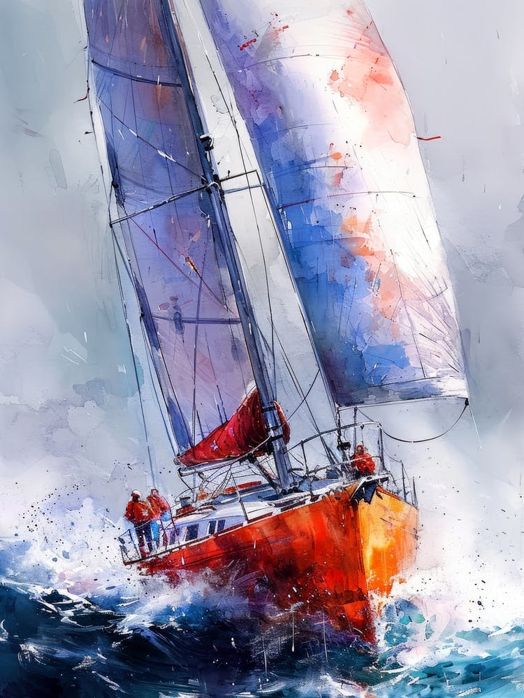Sailboat In The Ocean 1 sport