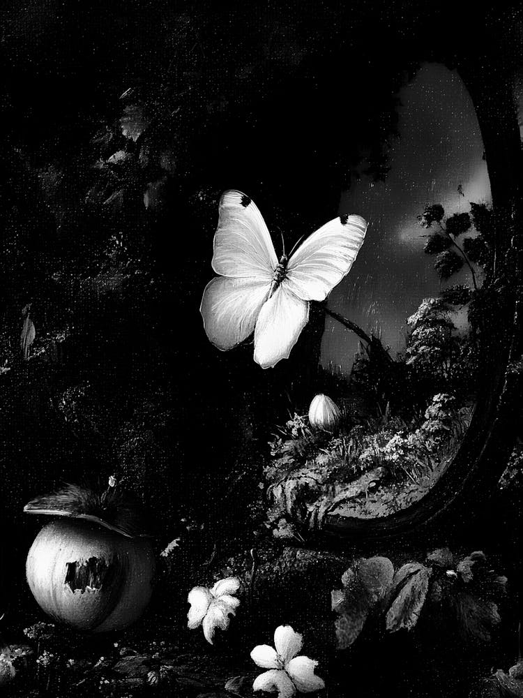 Butterfly In A Pumpkin