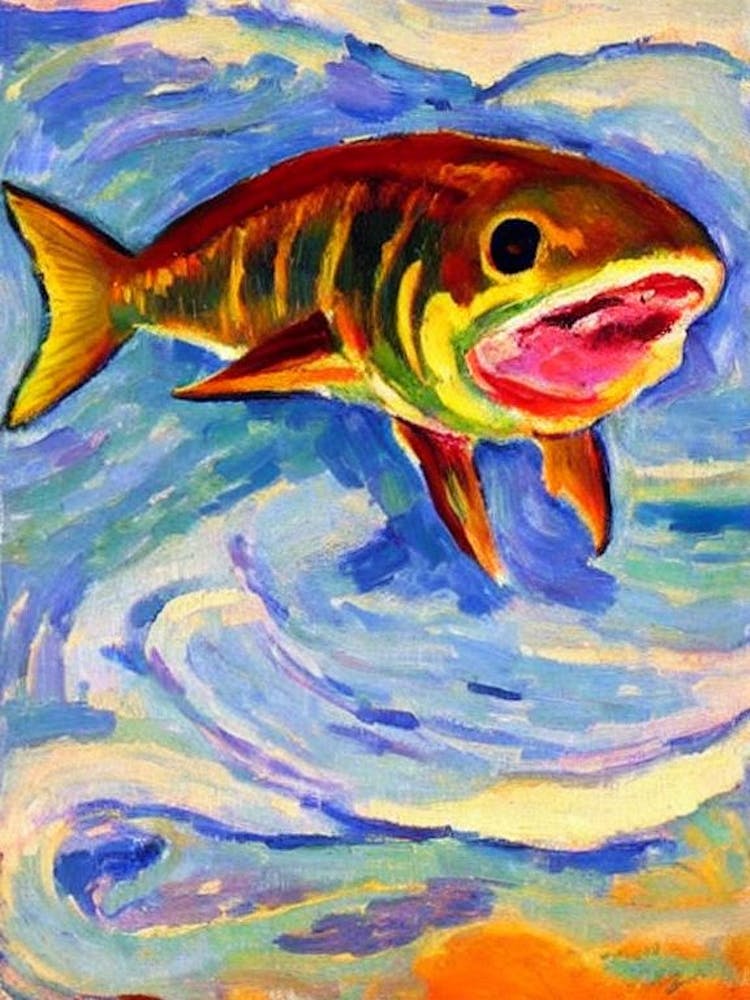 Cookie Cutter Shark II Matisse Inspired