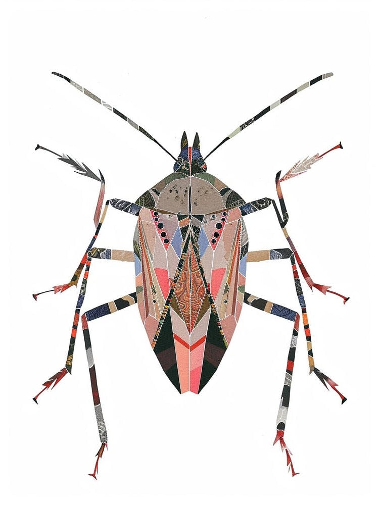 Colourful Insect Illustration Boxelder Bug 14
