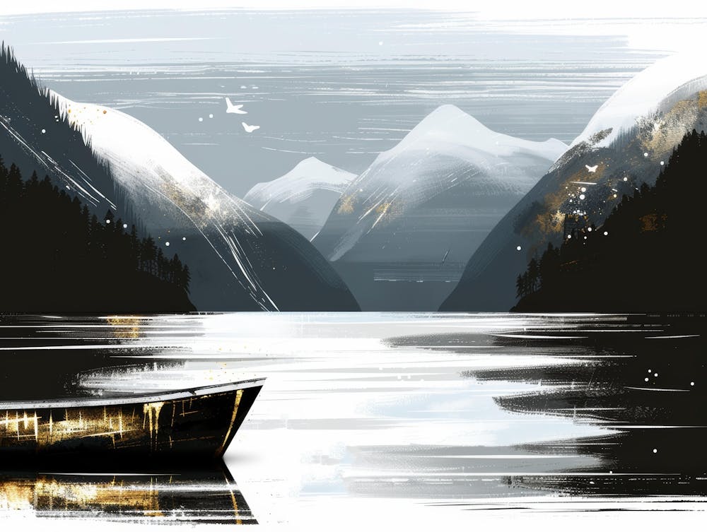 Boat In A Lake
