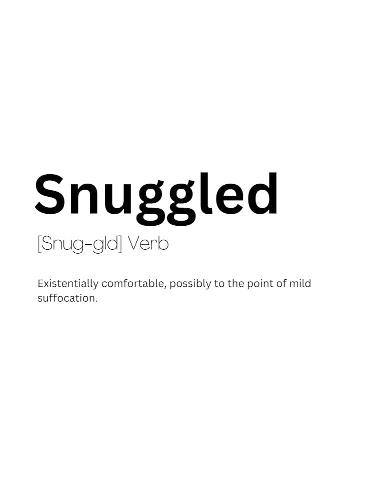 Snuggled Definition Meaning