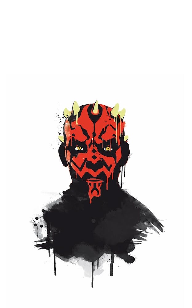 Darth Maul Watercolor