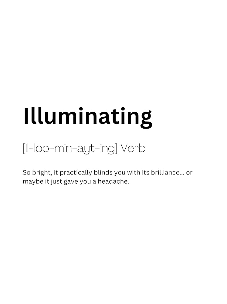 Illuminating Definition Meaning