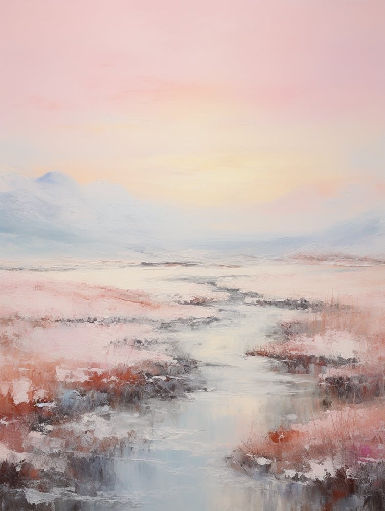 Dreamy Winter Painting Iceland 3