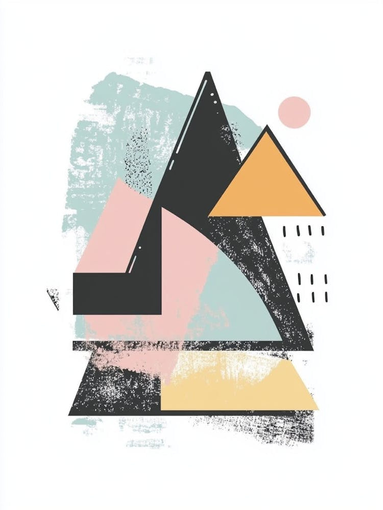 Abstract Geometric Painting 9