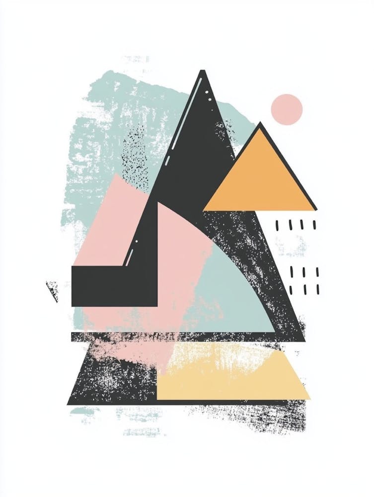 Abstract Geometric Painting 9