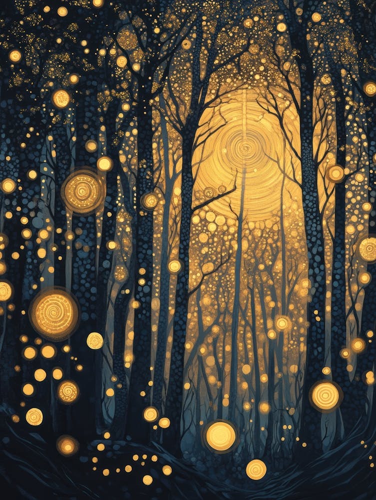 Fireflies In The Forest 7