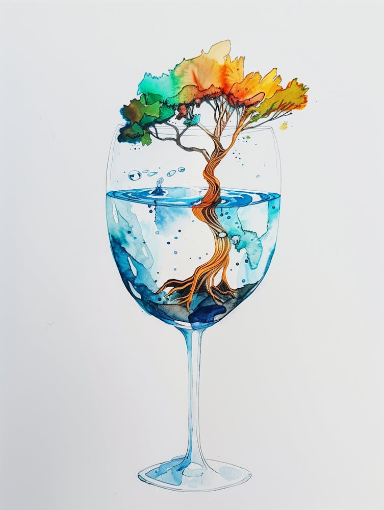 Tree In A Wine Glass