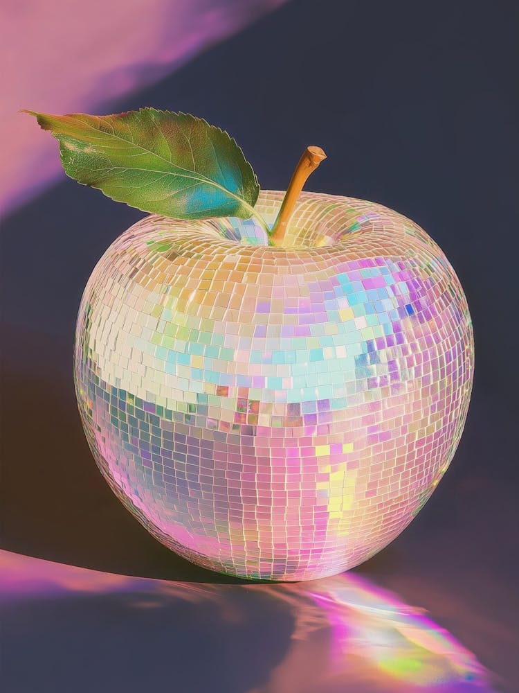 Disco Ball Apple