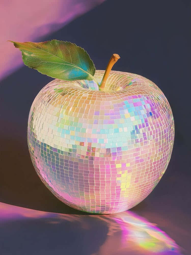 Disco Ball Apple