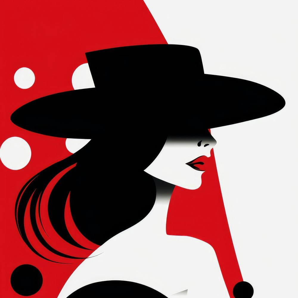 Woman In A Hat 15