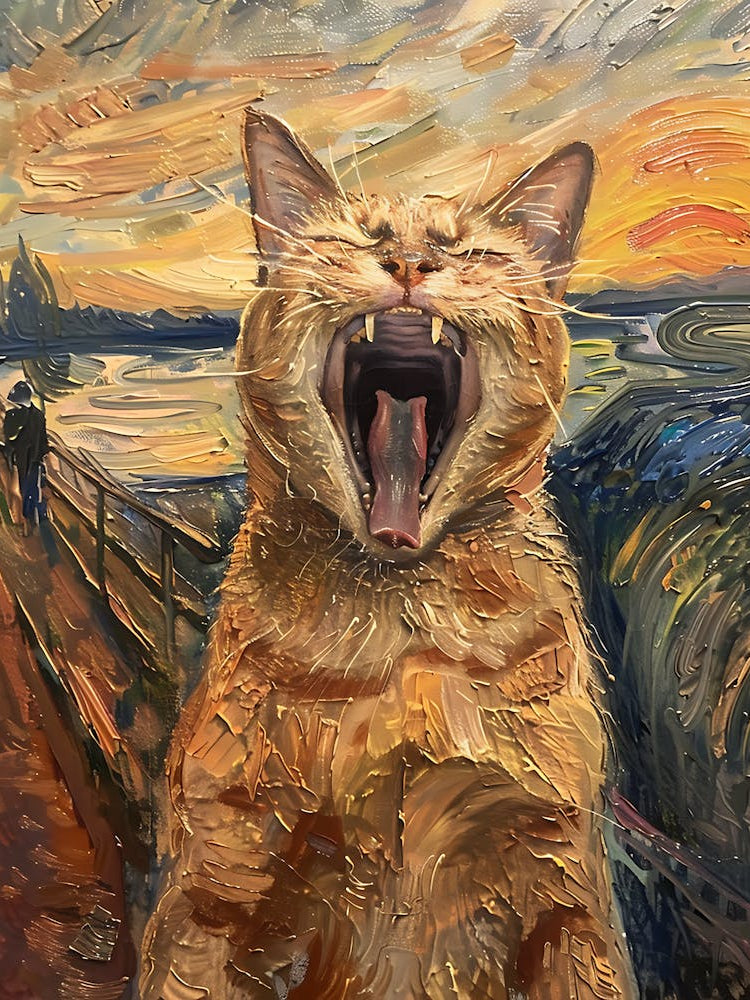 Fantastic Cat Screaming 8