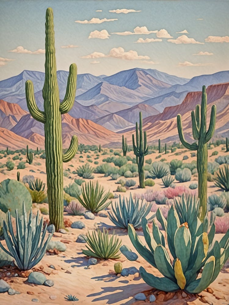 Cactus In the Desert no2