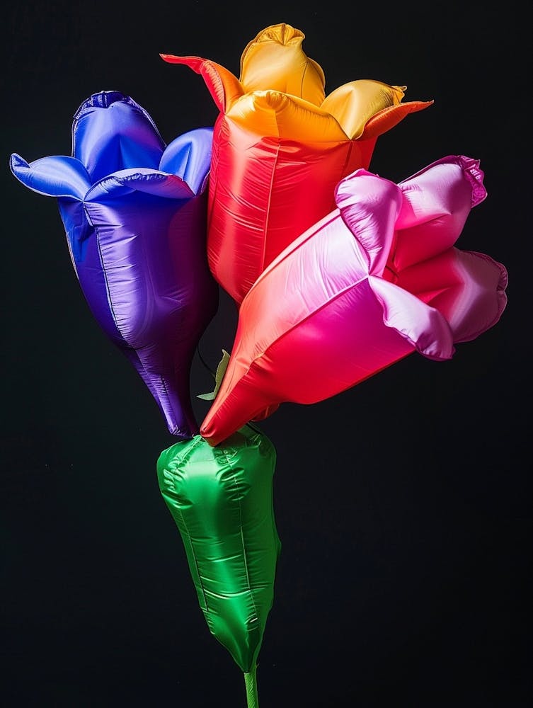 Bright Inflatable Flowers Canterbury Bells 2
