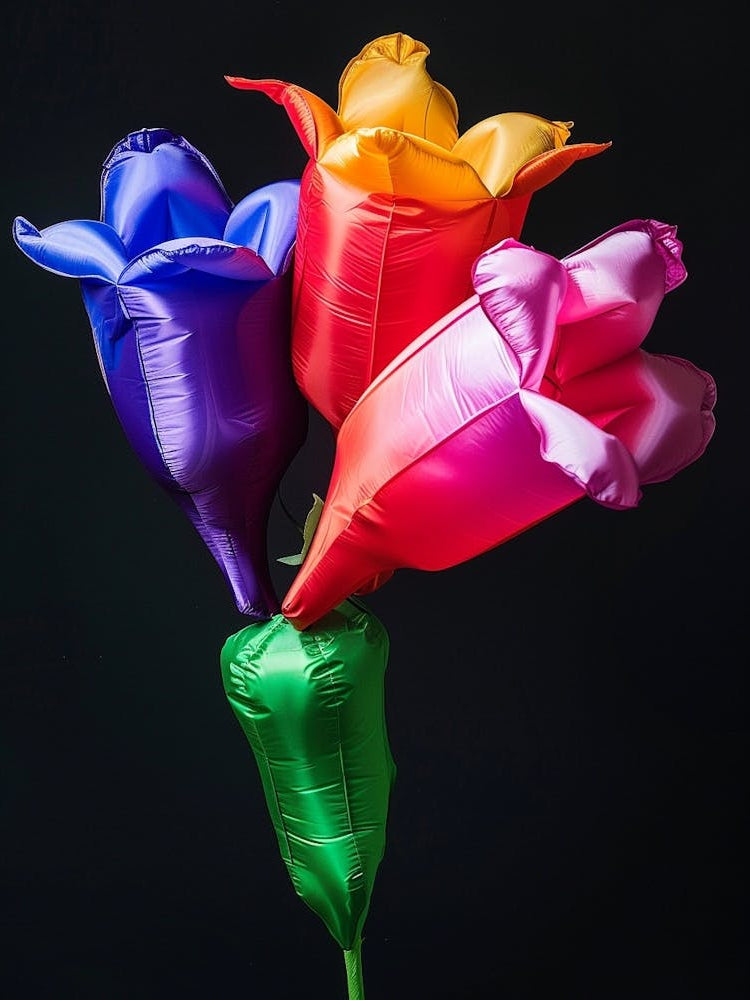 Bright Inflatable Flowers Canterbury Bells 2