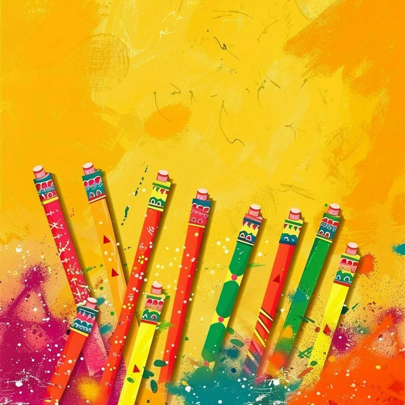 Bunte Bleistifte