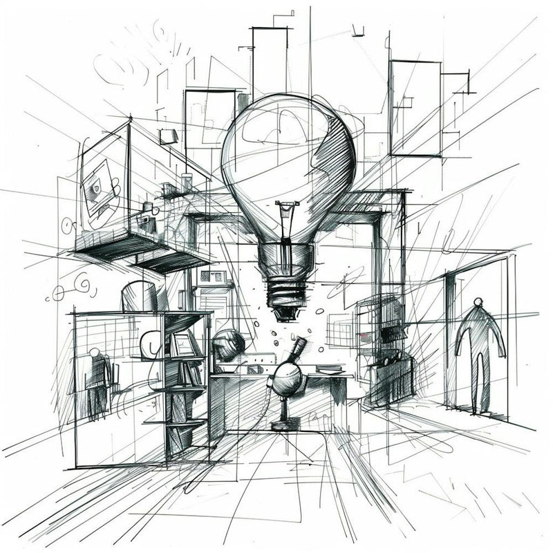 Lightbulb Sketch