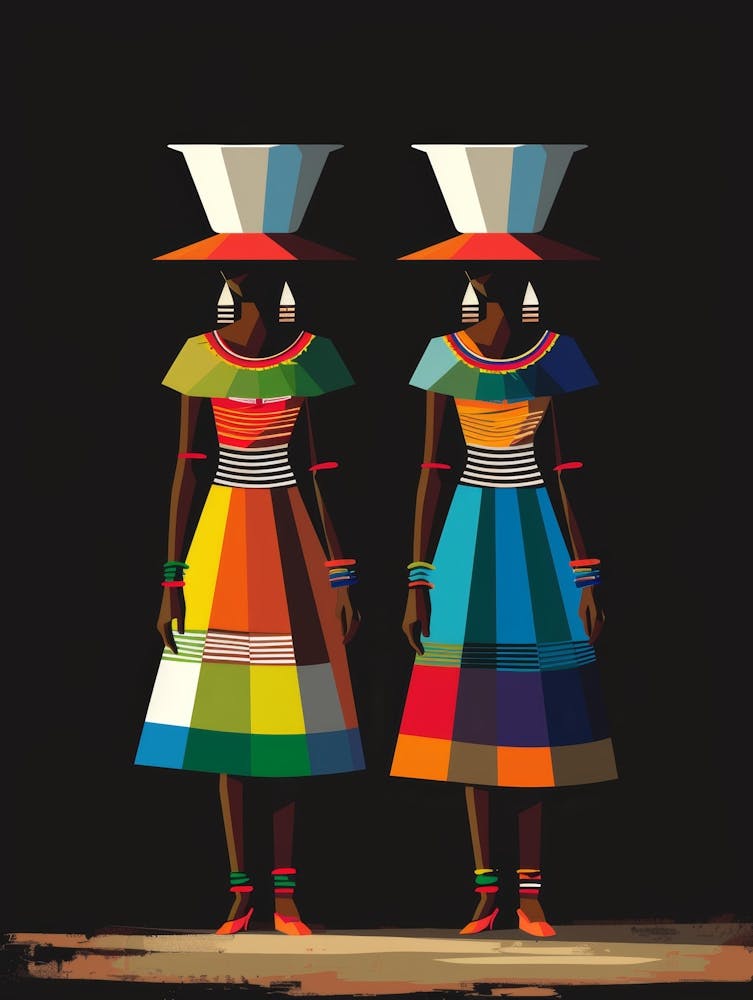 Two African Women 7