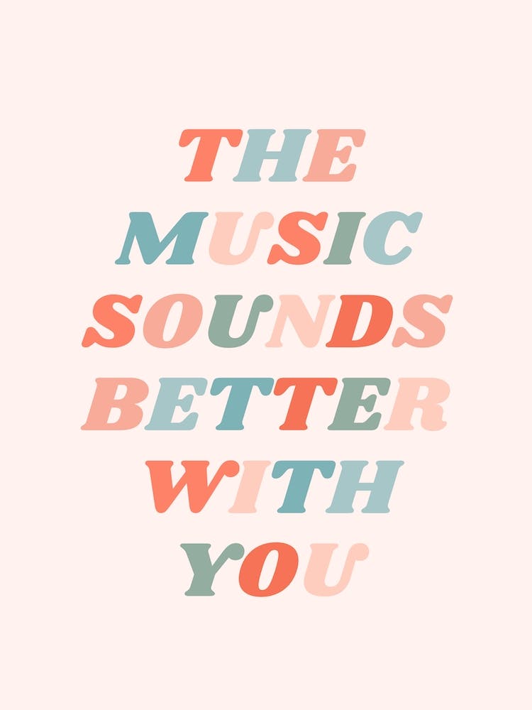 Retro The Music Sounds Better With You