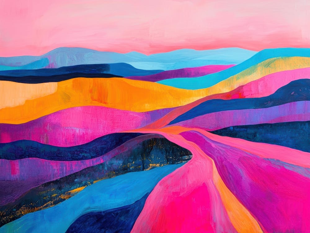 Abstract Landscape Painting 50