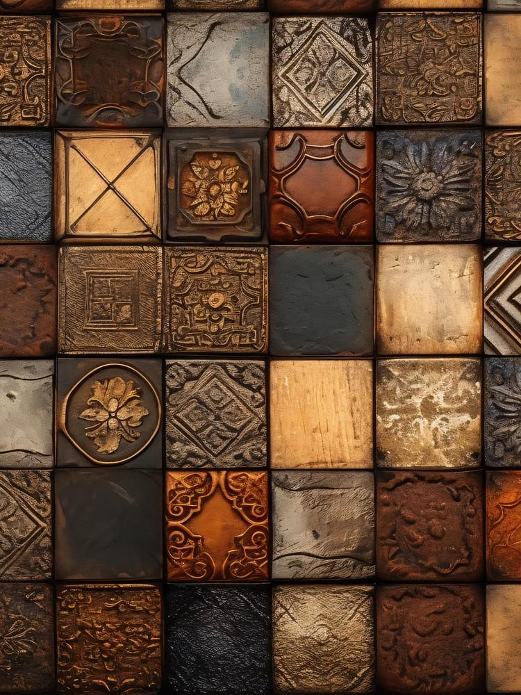 Antique Tile Background