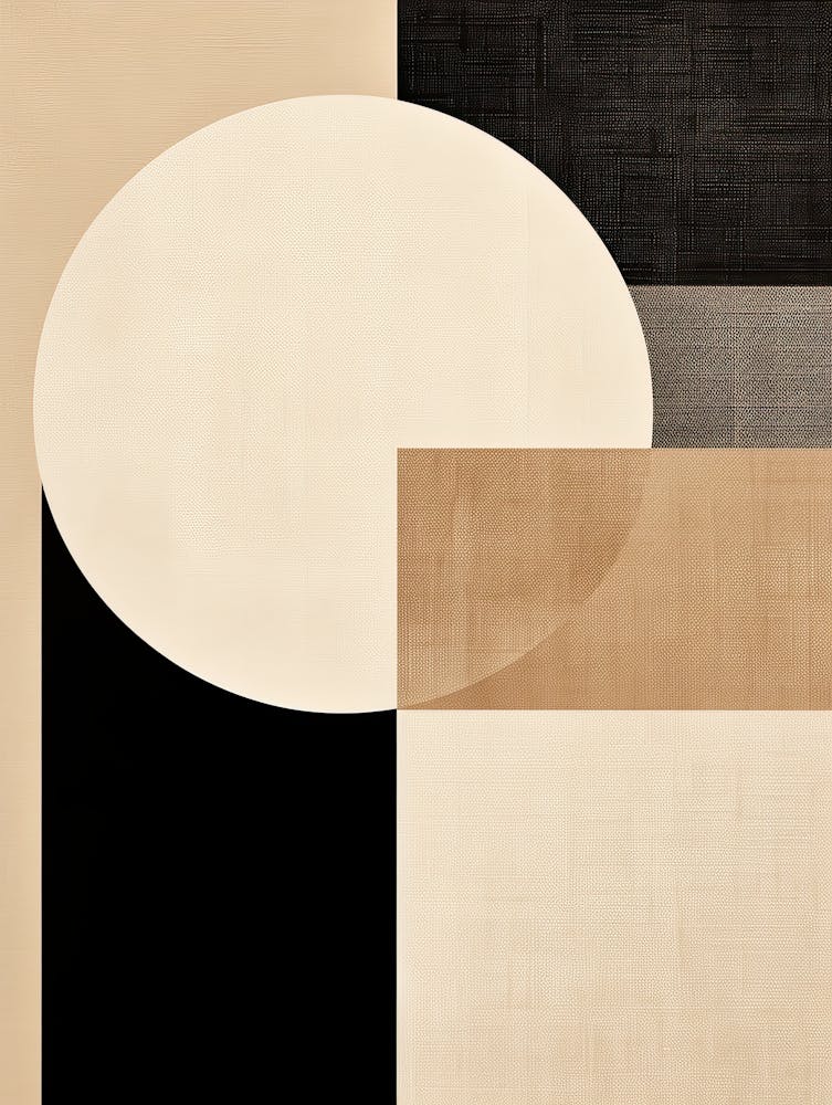 Monochrome Trier Geometric Serenade