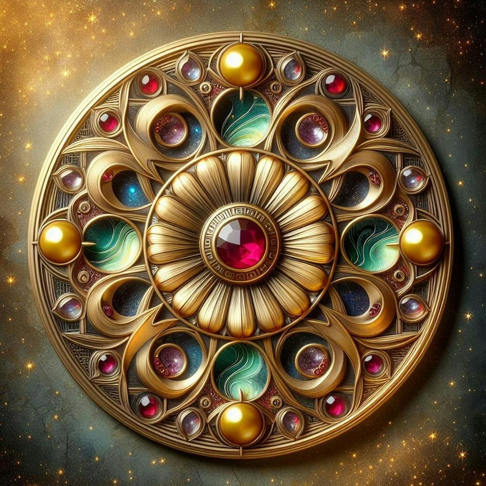 Jeweled Medallion